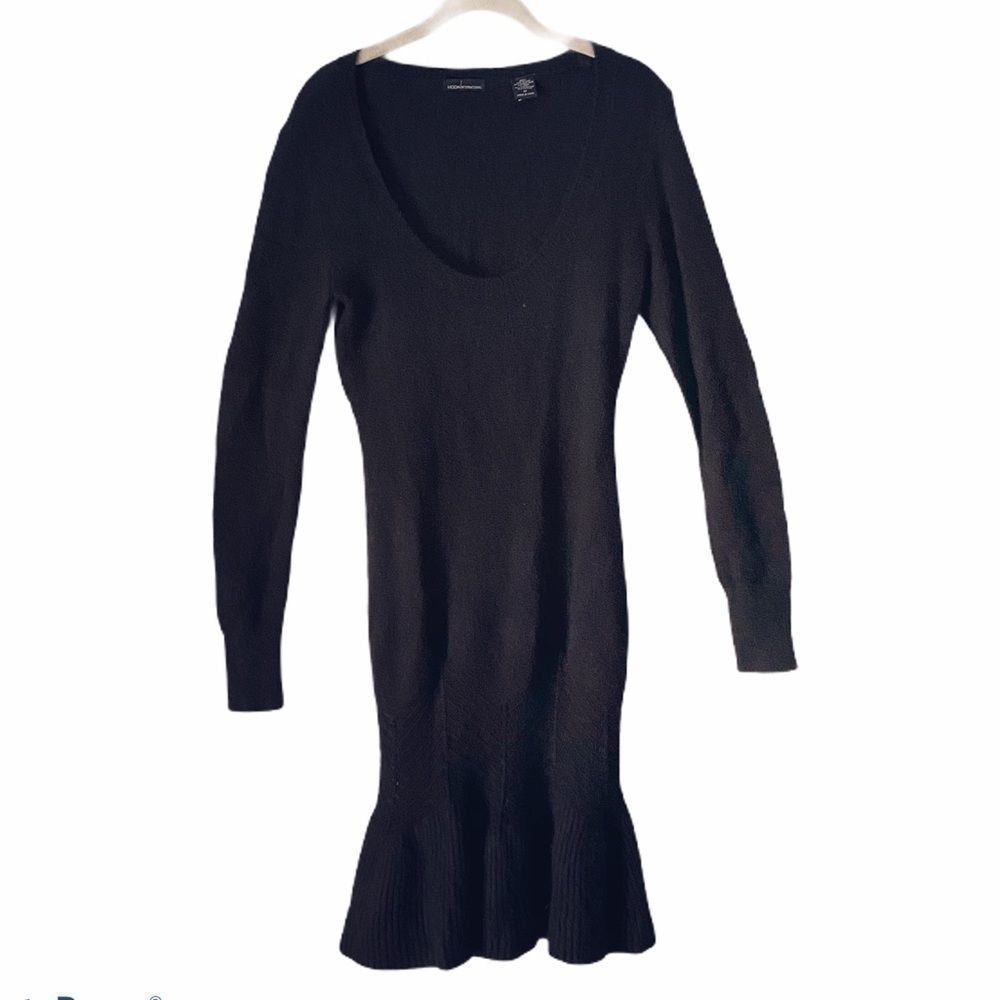 MODA International Black Sweater Dress